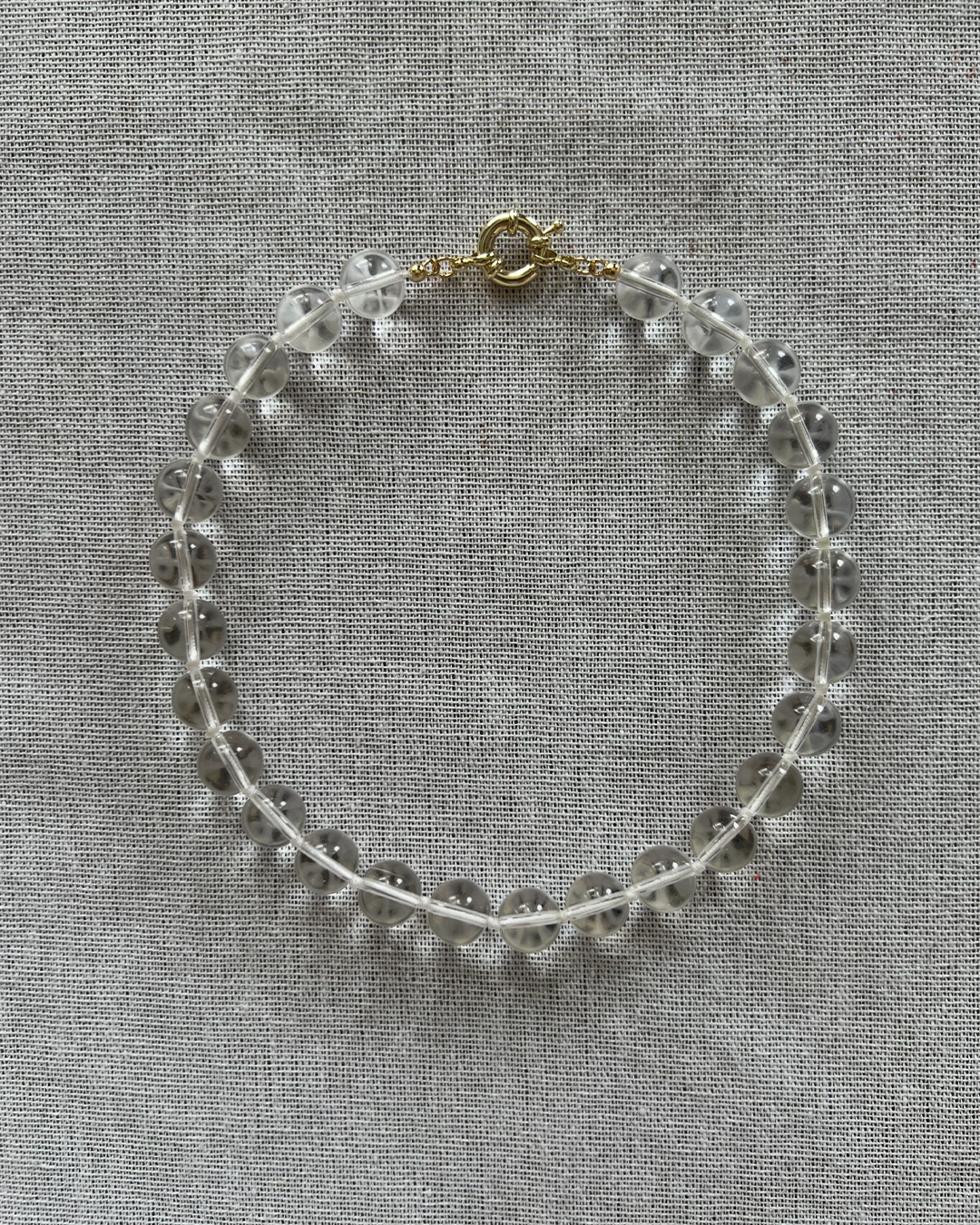 CLEAR QUARTZ NECKLACE