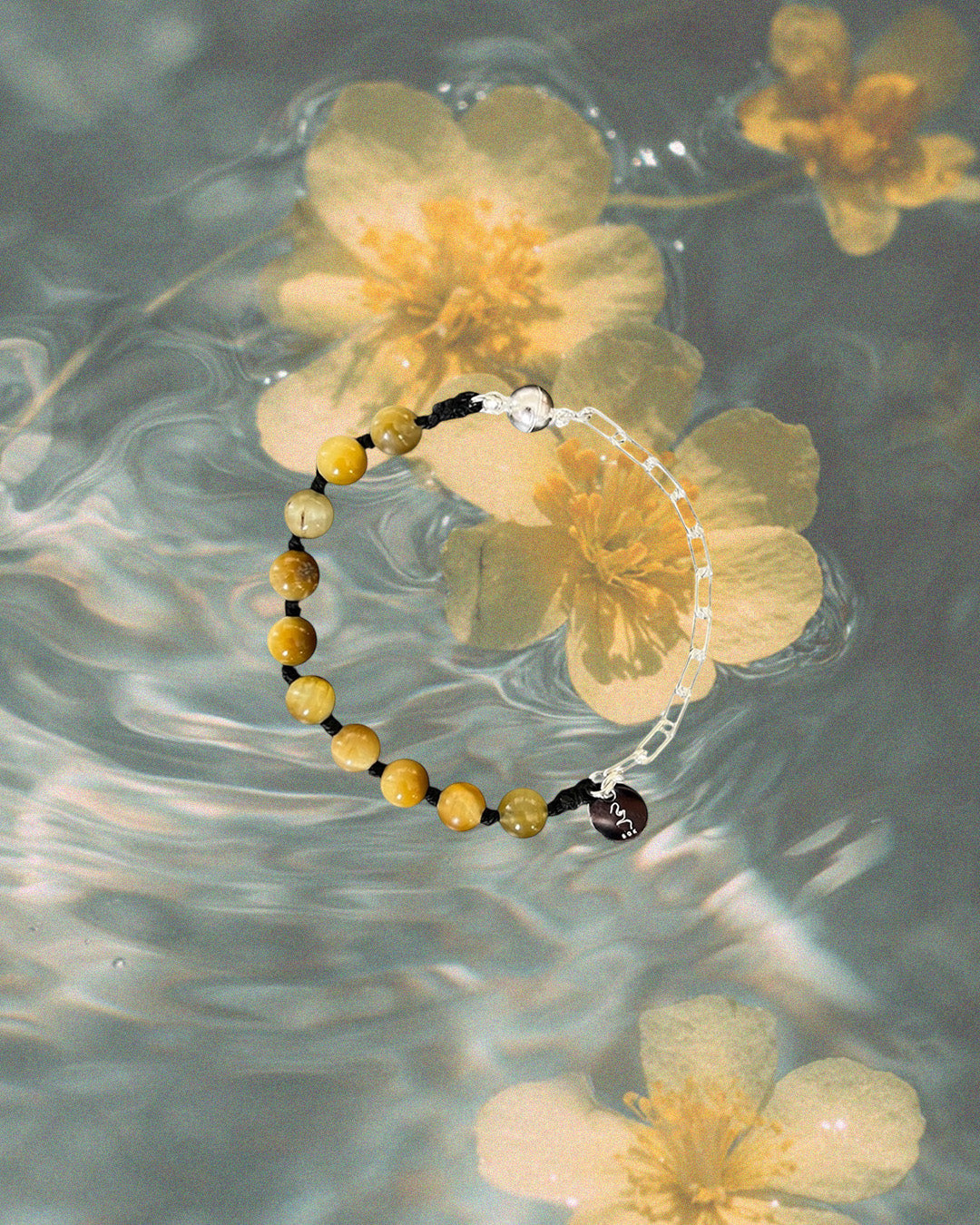 KNOT STONE CHAIN BRACELET