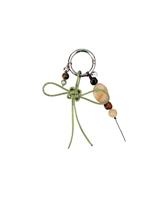 UNITED HEART KNOT KEYCHAIN