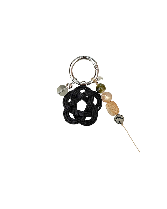 FLOWER KNOT KEYCHAIN