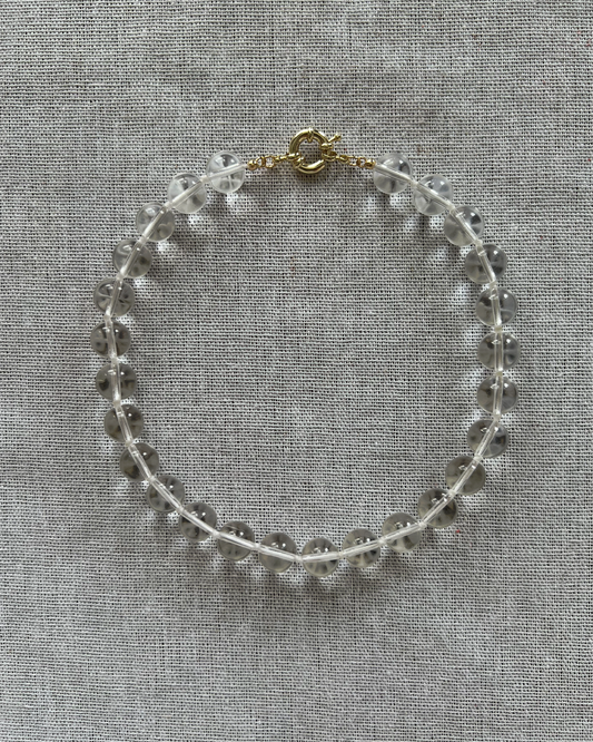 CLEAR QUARTZ NECKLACE