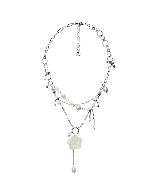 HIBISCUS FLOWER NECKLACE