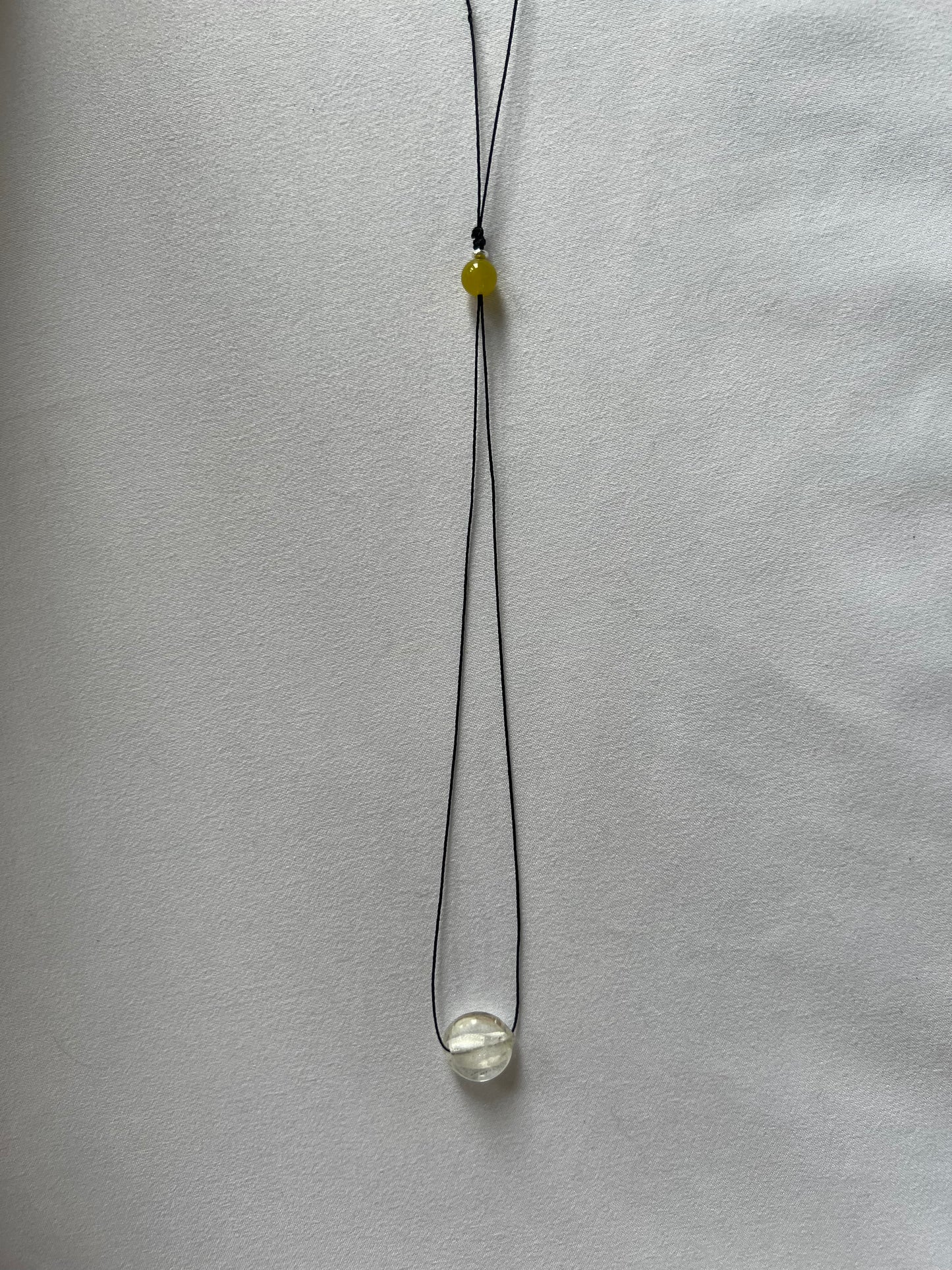 GLASS PENDANT NECKLACE 09