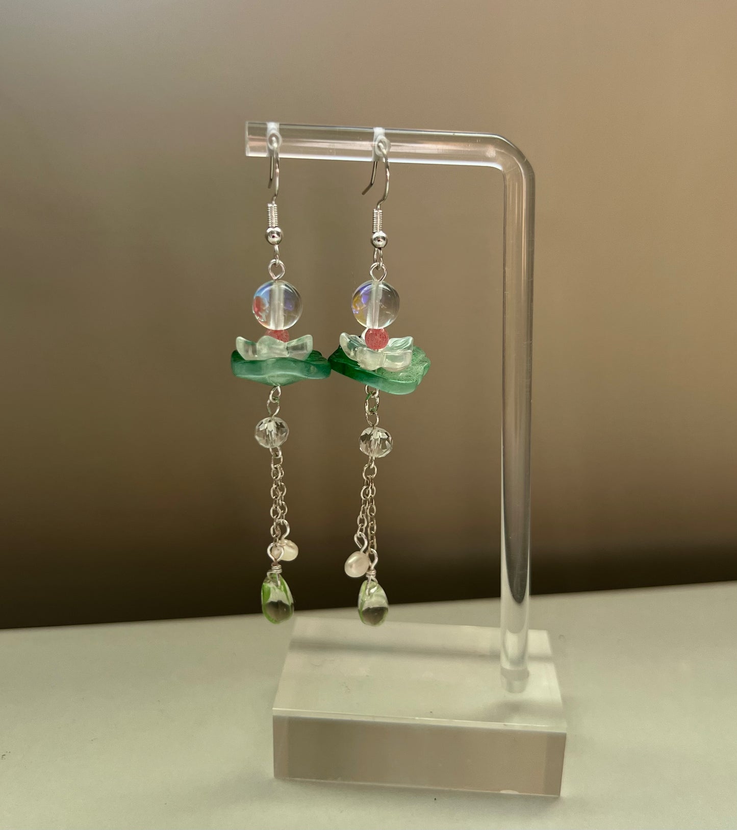 LOTUS POND EARRINGS