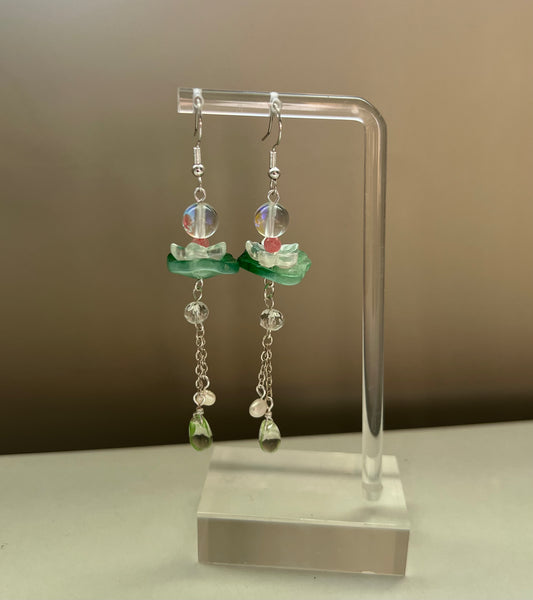 LOTUS POND EARRINGS