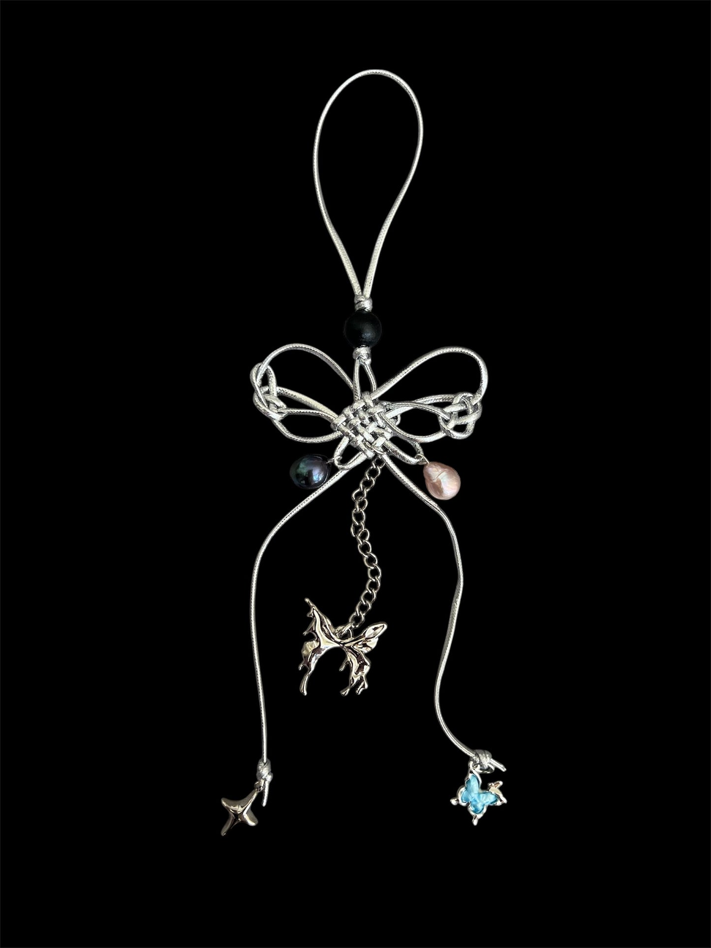 BUTTERFLY KNOT CHARM