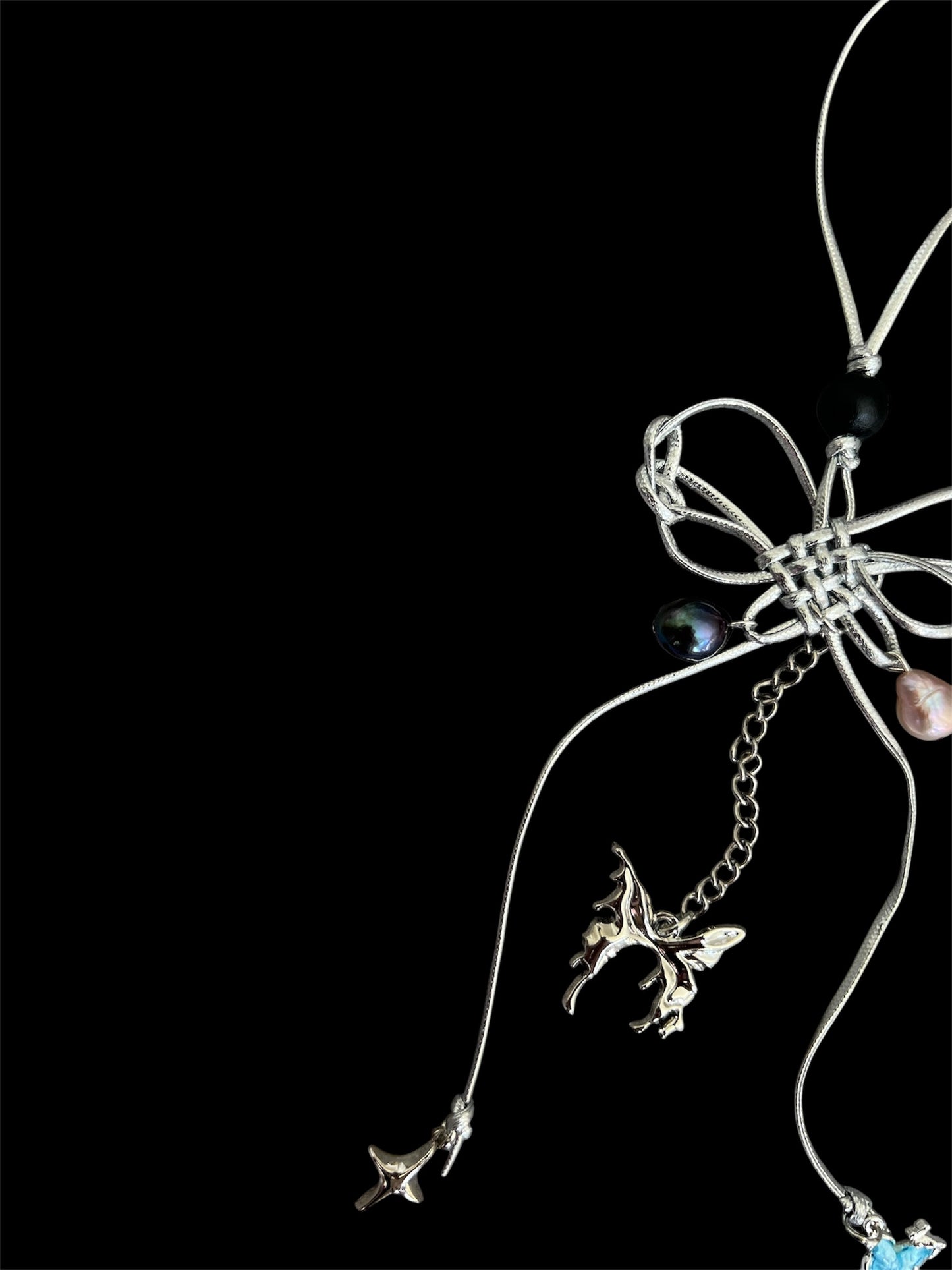 BUTTERFLY KNOT CHARM