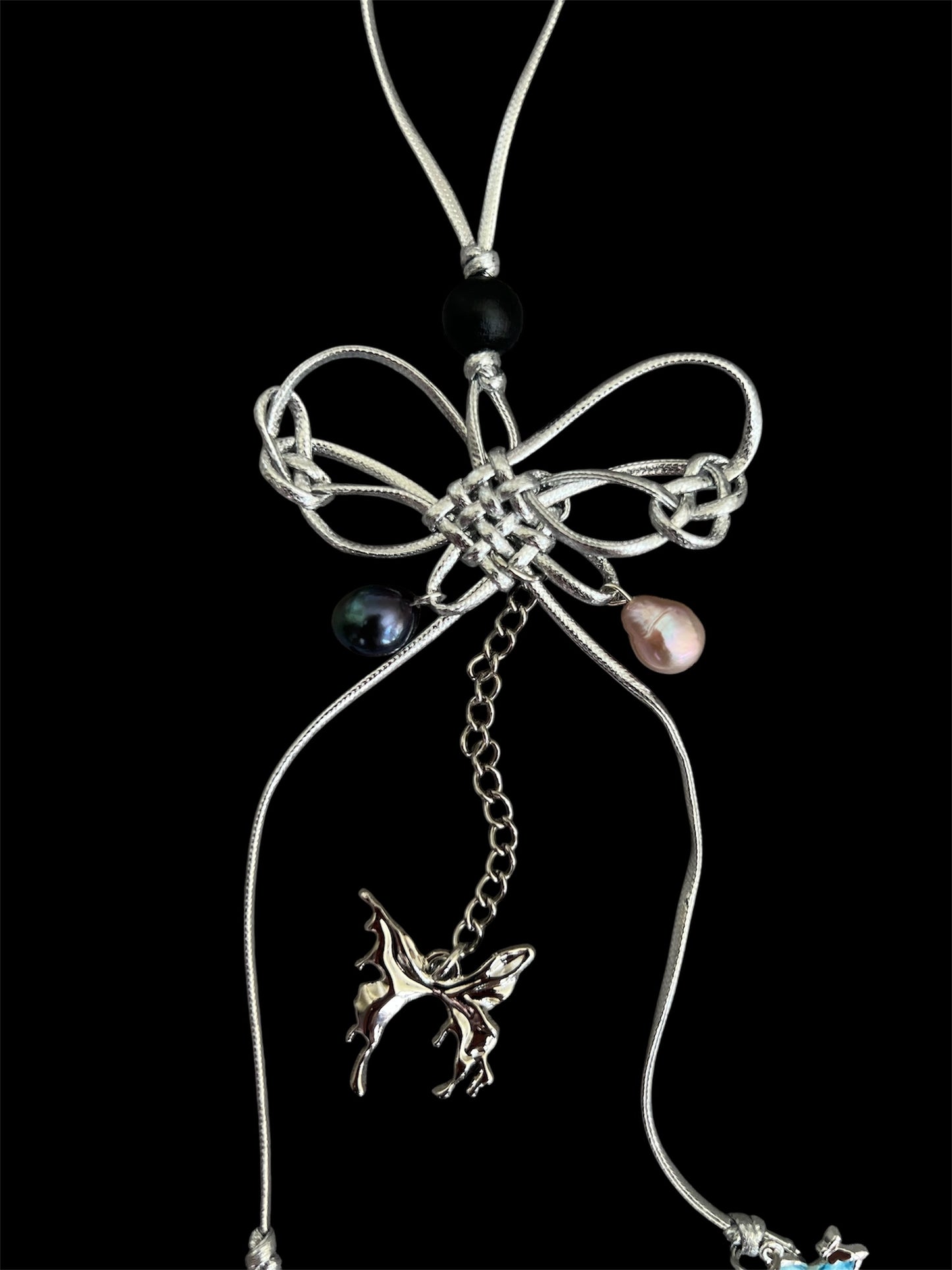 BUTTERFLY KNOT CHARM