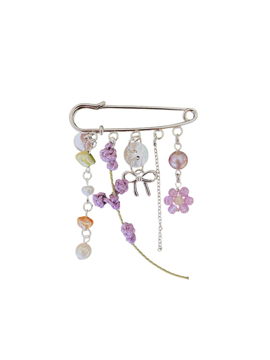LAVENDER BROOCH
