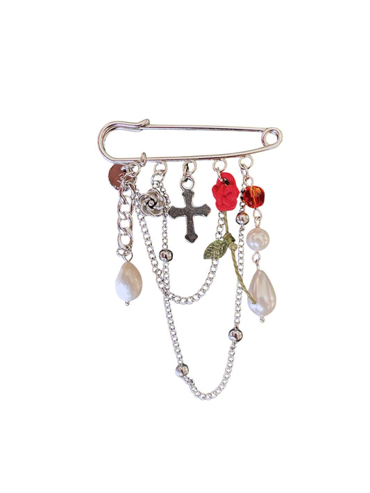 ROSE BROOCH