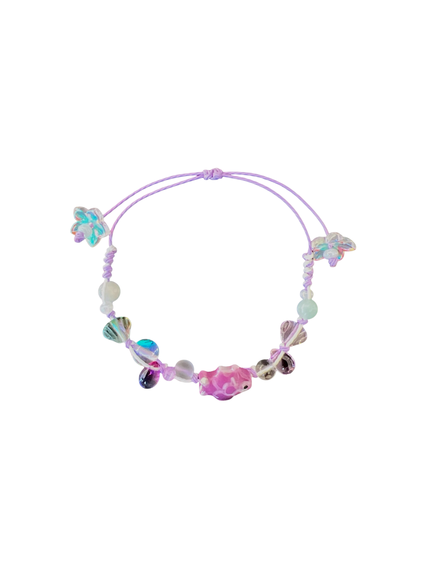 PURPLE FISH BRACELET