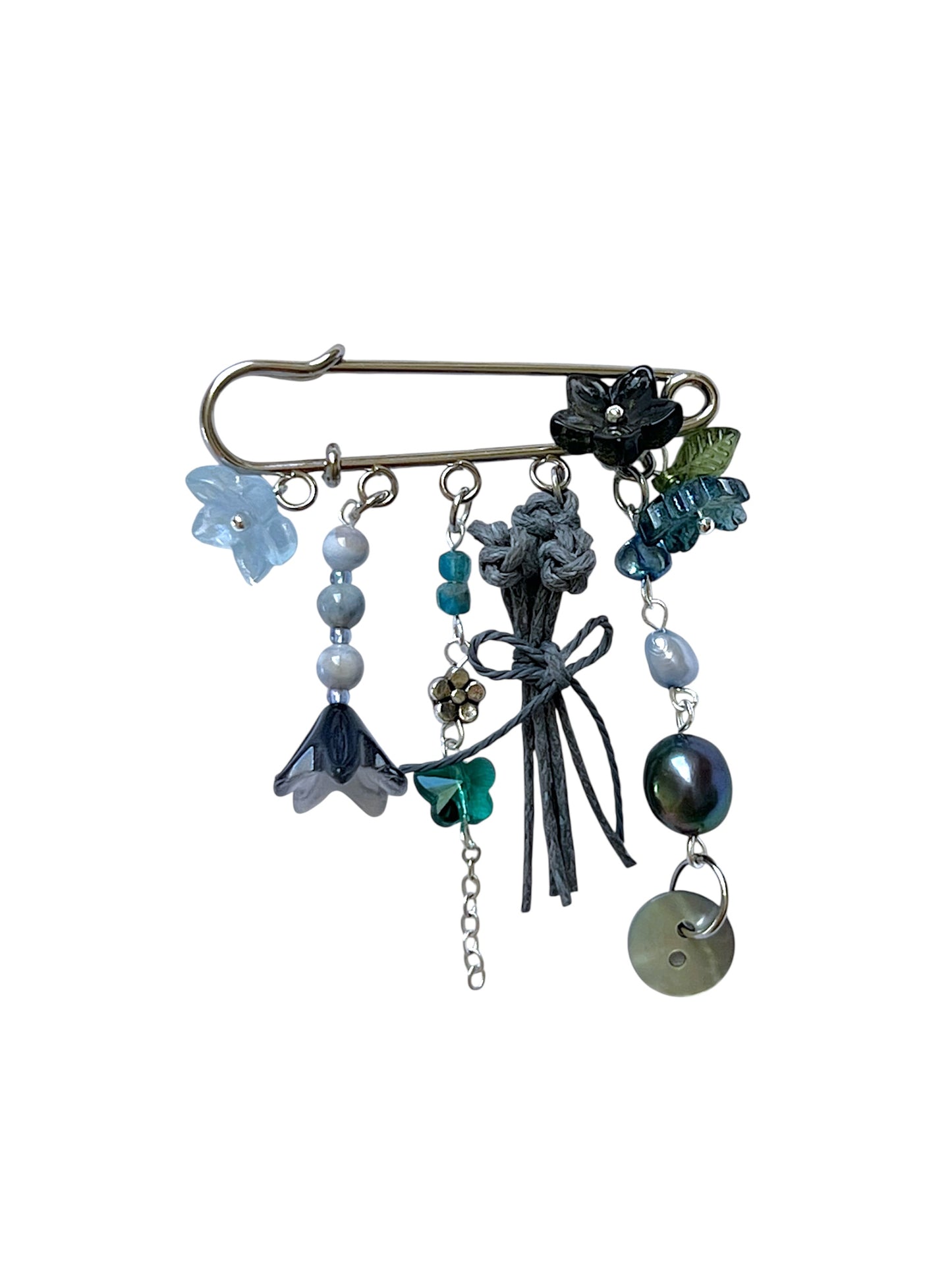 MIDNIGHT BLOOM BROOCH