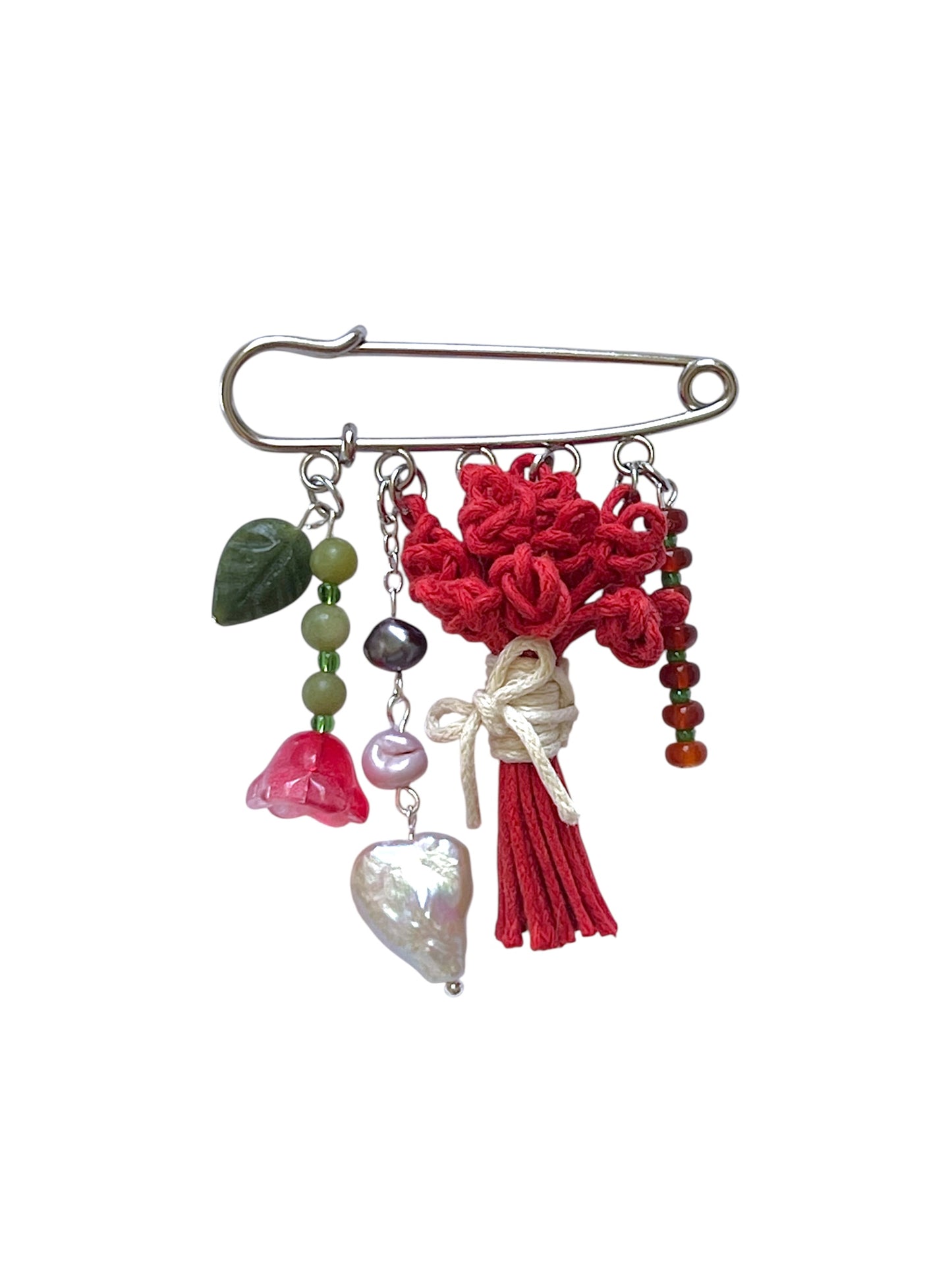 ROSE BOUQUET BROOCH