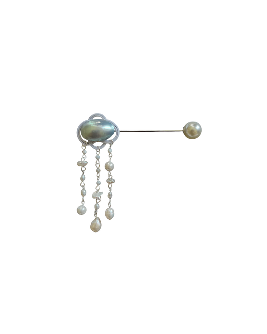 RAINDROP BROOCH