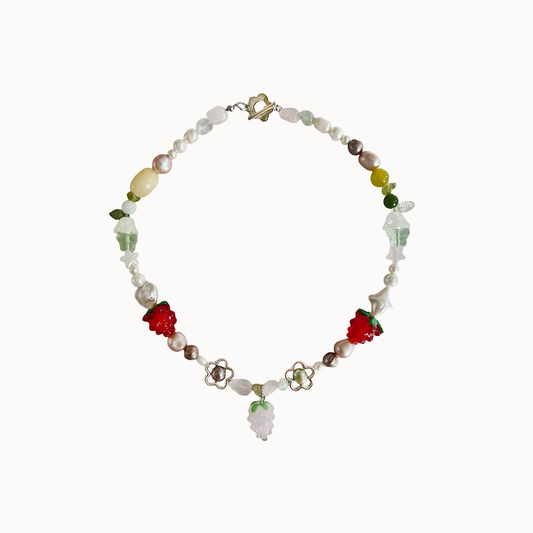 RASPBERRY PATCH CHOKER