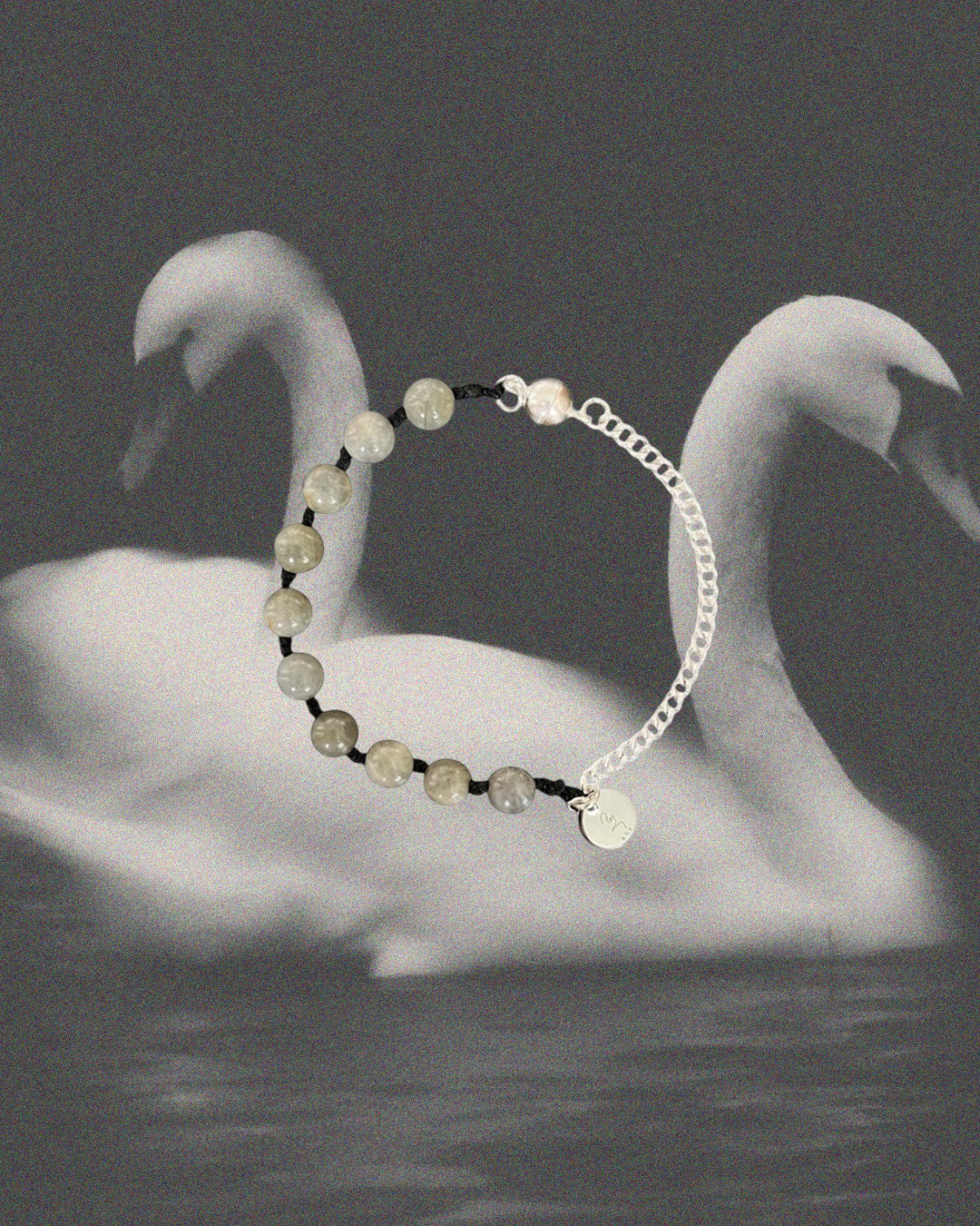 KNOT STONE CHAIN BRACELET