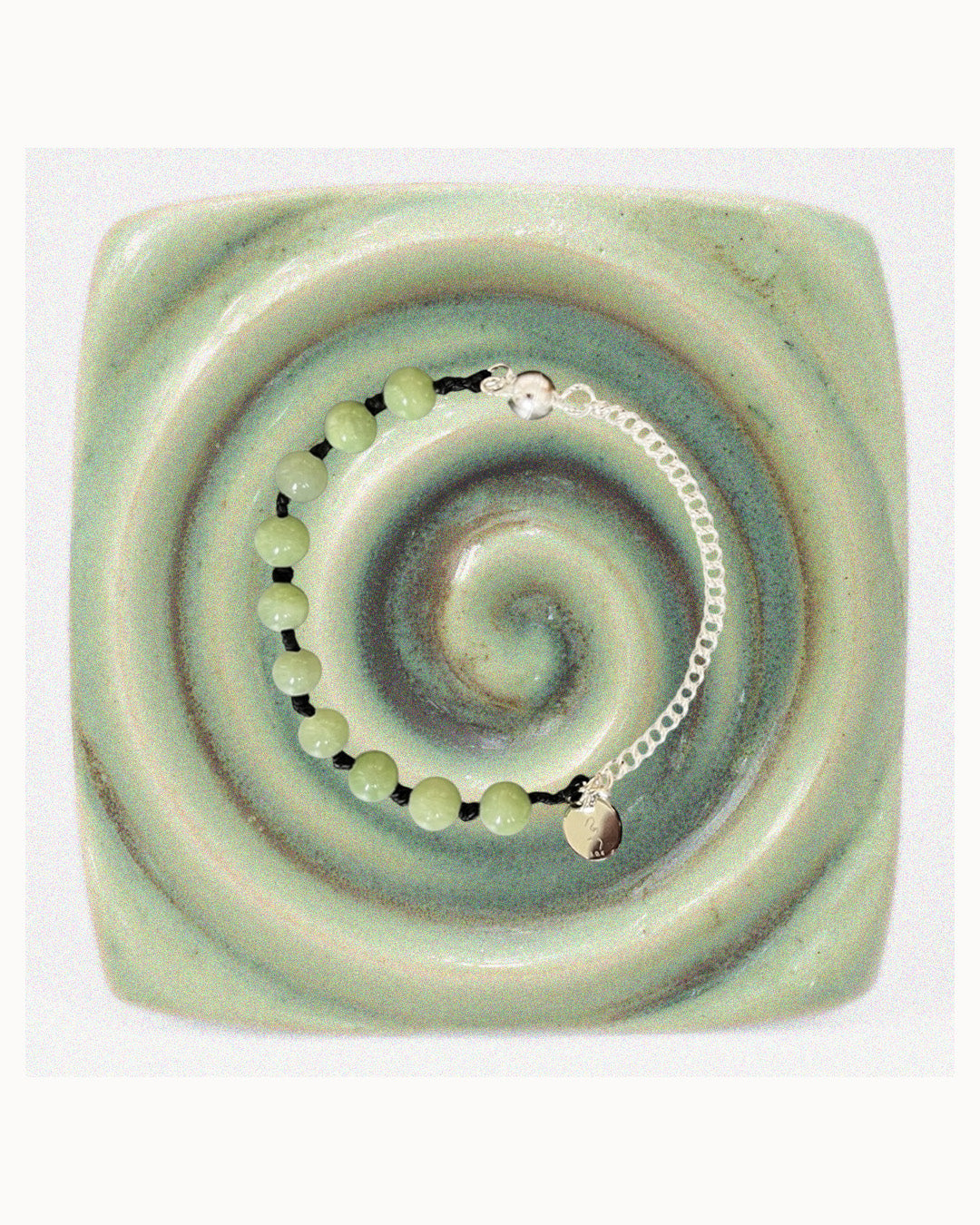 KNOT STONE CHAIN BRACELET